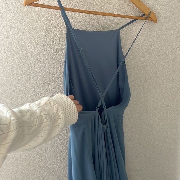 Baby Blue Prom Dress - Picture 3 of 4